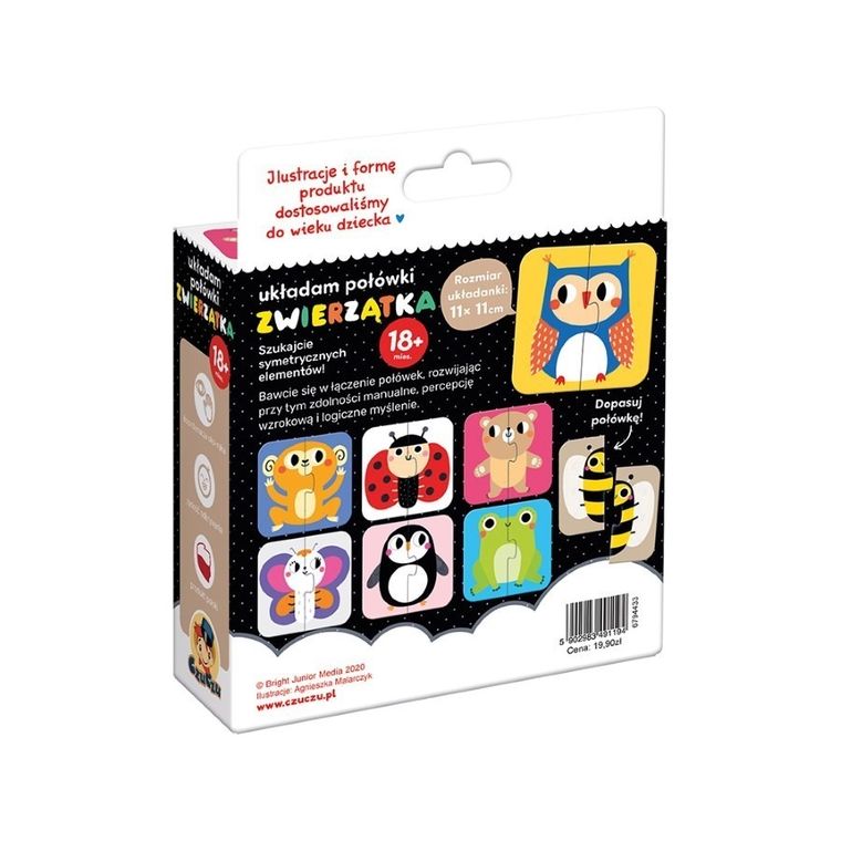 CzuCzu, Układam połówki, Zwierzątka
