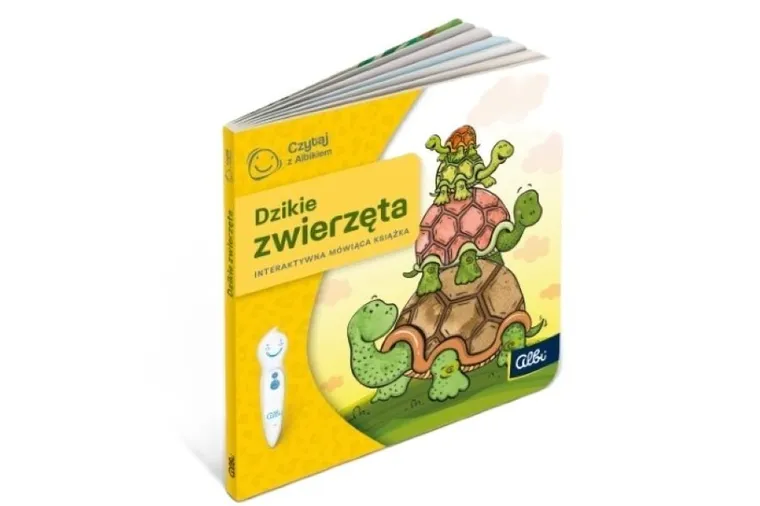 Czytaj z Albikiem. Mini książeczka. Dzikie zwierzęta