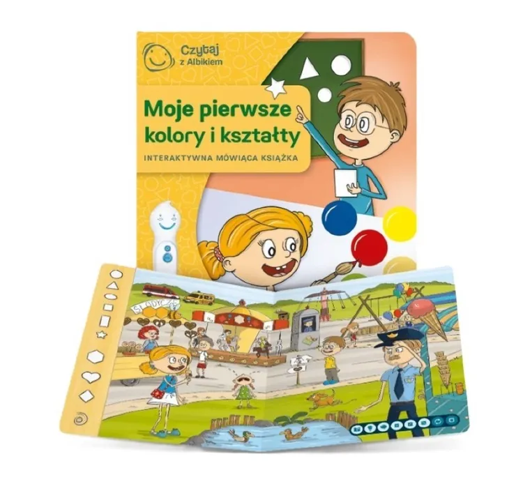 Czytaj z Albikiem. Moje pierwsze kolory i kształty