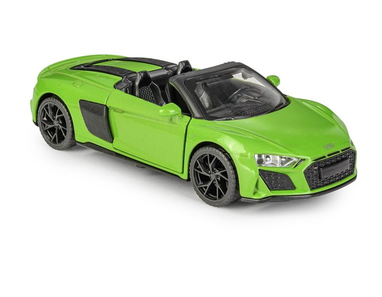 Daffi, MSZ, Audi R8 Spyder, pojazd, model metalowy, zielony, 1:32