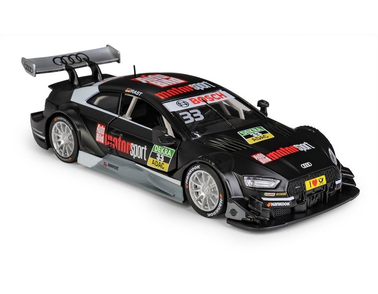 Daffi, MSZ, Audi RS 5 DTM, pojazd, model metalowy, czarny, 1:32