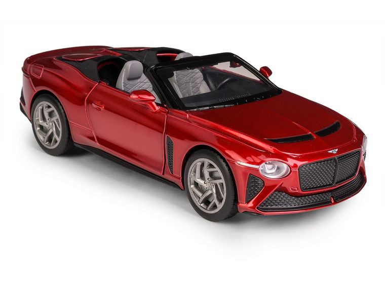 Daffi, MSZ, Bentley Mulliner Bacalar, pojazd, model metalowy, czerwony, 1:32