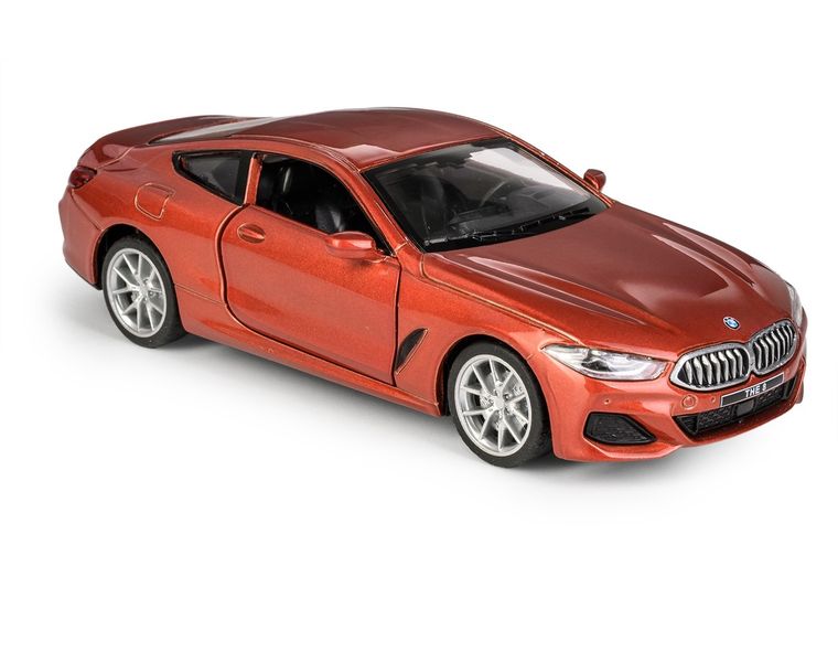 Daffi, MSZ, BMW M850i Coupé, pojazd, model metalowy, czerwony, 1:35