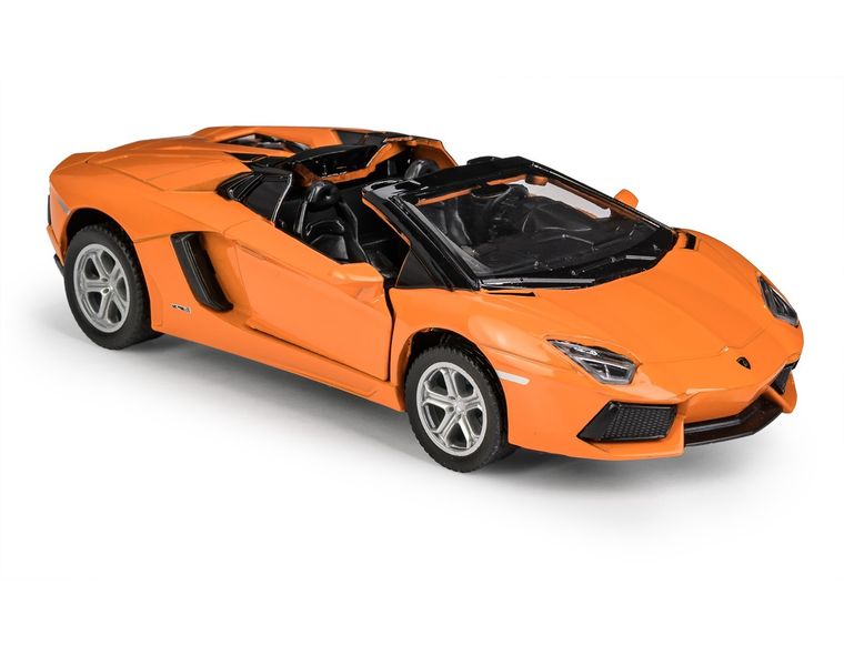 Daffi, MSZ, Lamborghini Aventador Roadster, pojazd, model metalowy, pomarańczowy, 1:32