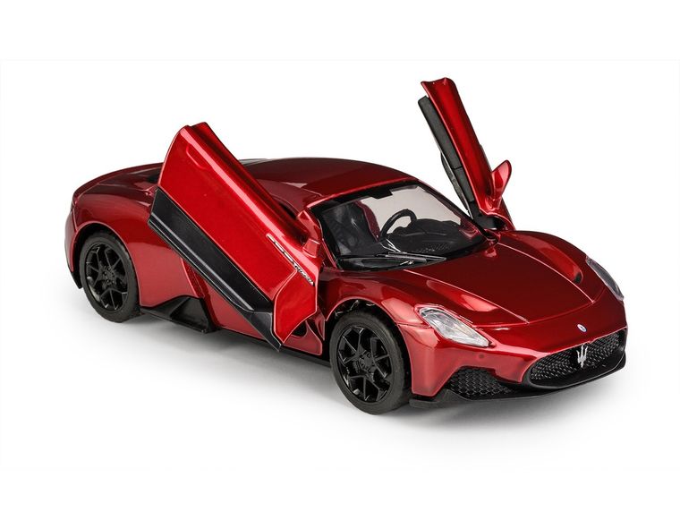 Daffi, MSZ, Maserati MC 20, pojazd, model metalowy, czerwony, 1:33