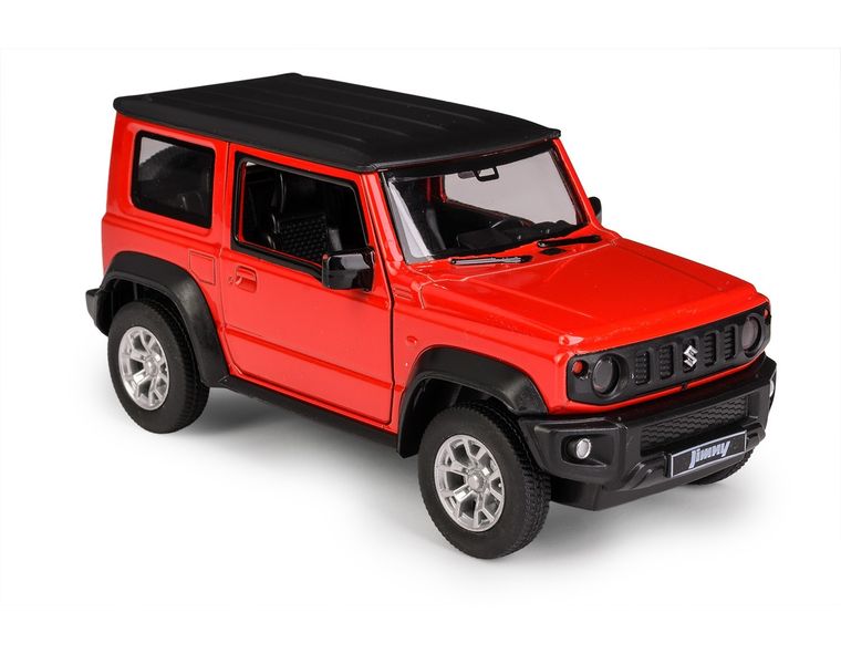 Daffi, MSZ, Suzuki Jimny, pojazd, model metalowy, czerwony, 1:26