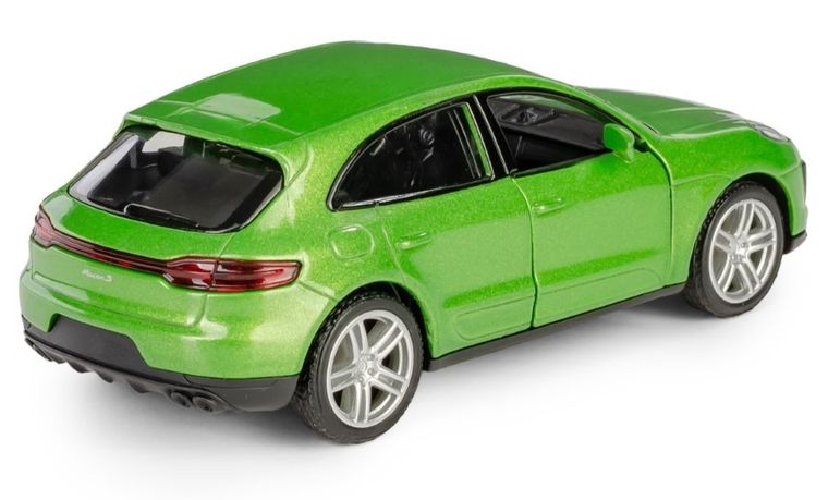 Daffi, RMZ City, Porsche Macan S, pojazd, model metalowy, zielony, 1:32