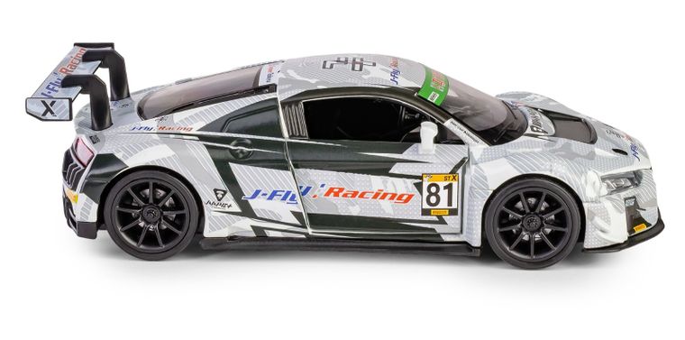 Daffi, RMZ Hobby, Audi R8 LMS GT3 2018 #81, pojazd, interaktywny model metalowy, 1:32