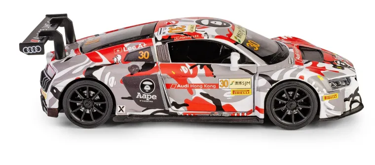 Daffi, RMZ Hobby, Audi R8 LMS GT3 FIA GT #30, pojazd, interaktywny model metalowy, 1:32