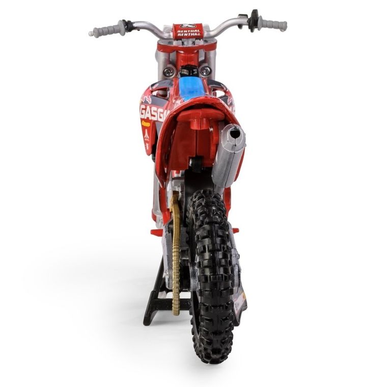 Daffi, Troylee Designs Red Bull Gasgas MC450F 2020 Factory Racing Team Bike Rider: Justin Barcia No.51, motocykl, model metalowy, 1:12