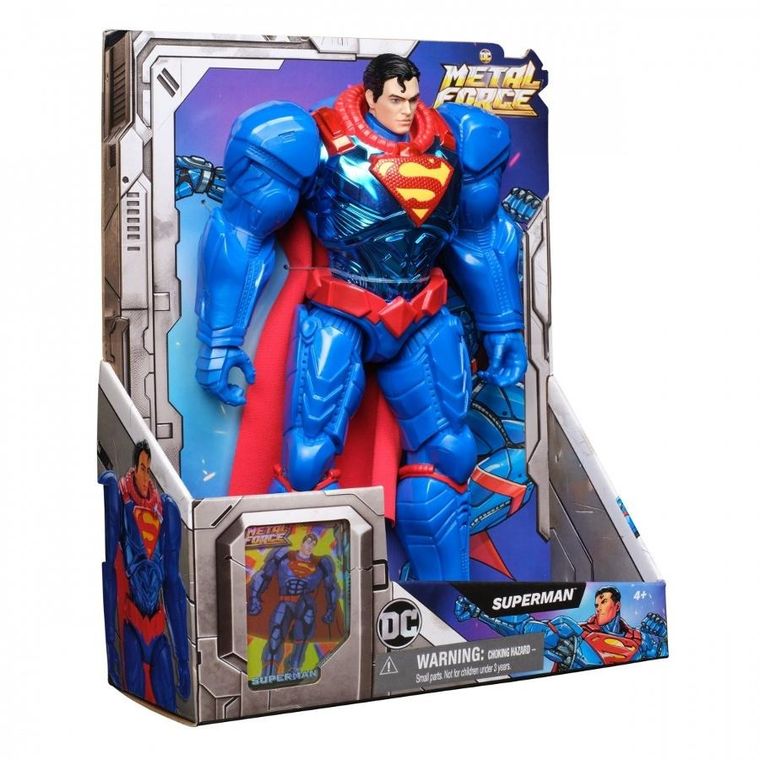 DC Comics, Metal Force, Superman, figurka akcji, 30 cm