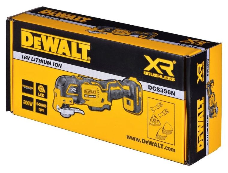 Dewalt, narzędzie wielofunkcyjne, bez akumulatora i ładowarki, 18V, DCS356NT