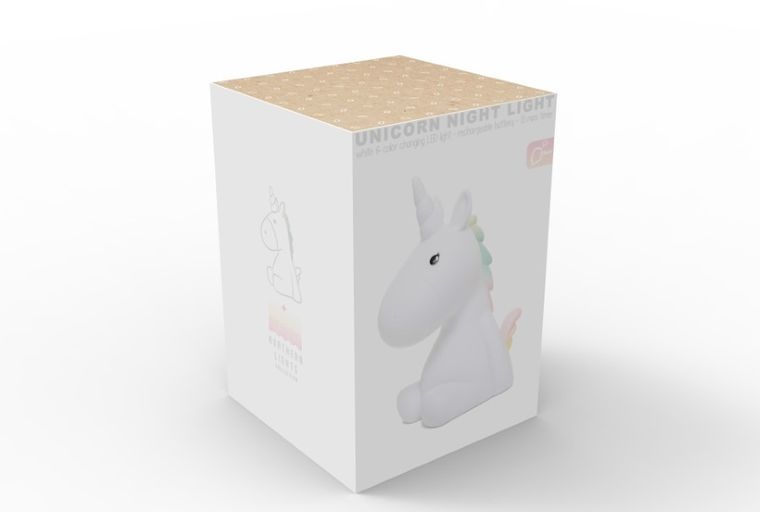 Dhink, Jednorożec, lampka silikonowa na USB