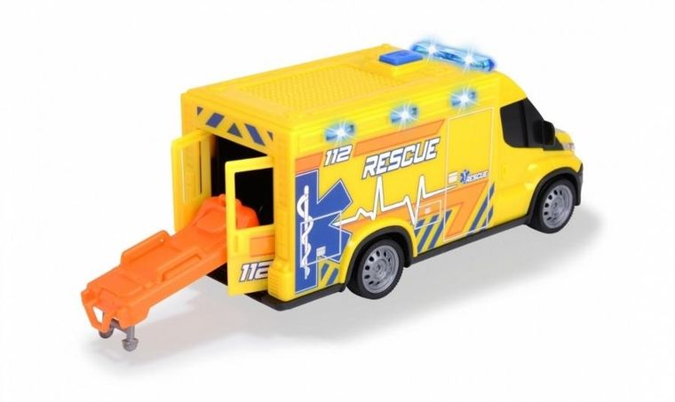 Dickie, Iveco, ambulans, pojazd ratunkowy, 18 cm