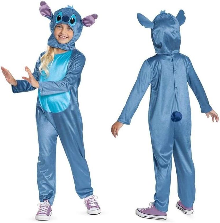 Disguise, Lilo i Stitch, Stitch, strój karnawałowy, kigurumi, 94-109 cm, 3-4 lat