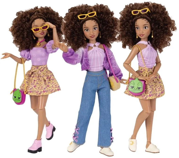 Disney ILY 4ever, Roszpunka, lalka modowa, 30 cm, z zestawem akcesoriów