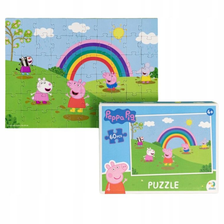 Dodo, Świnka Peppa, puzzle, 60 elementów
