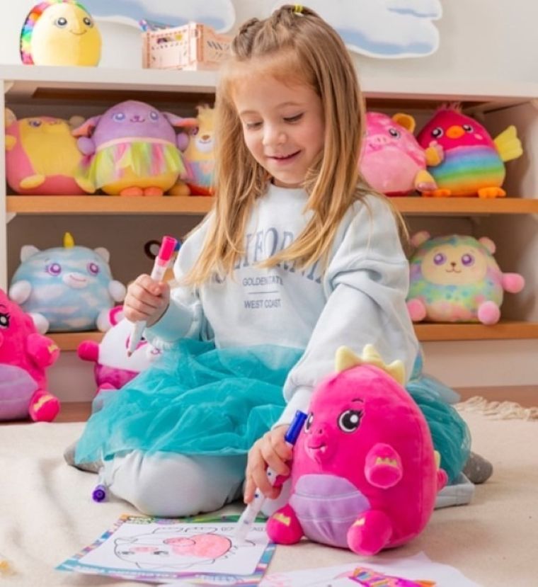 Dream Beams, Żółw Tracy, maskotka świecąca w ciemności, 18 cm