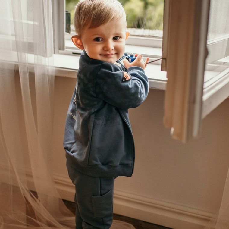 Dres chłopięcy, niebieski, Jump, Eevi