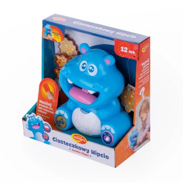 Dumel Discovery, Ciasteczkowy Hipcio, zabawka interaktywna