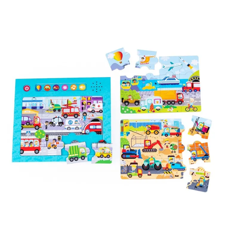 Dumel Discovery, Dźwięki Wokół Nas, Pojazdy, puzzle