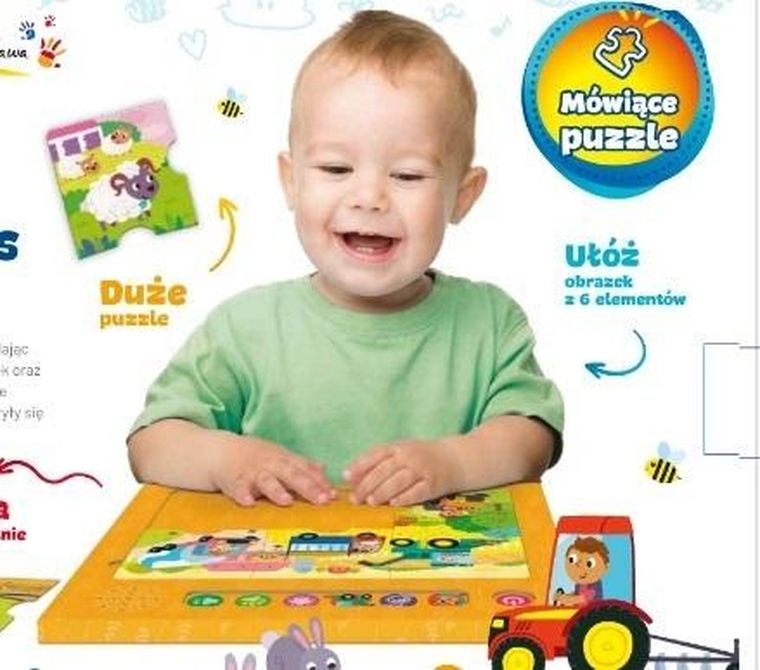 Dumel Discovery, Dźwięki Wokół Nas, Wieś, puzzle, 18 elementów
