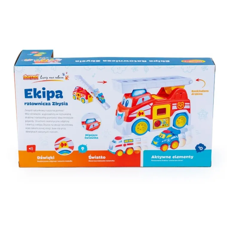 Dumel Discovery, Ekipa ratownicza Zbysia, zestaw pojazdów ratunkowych