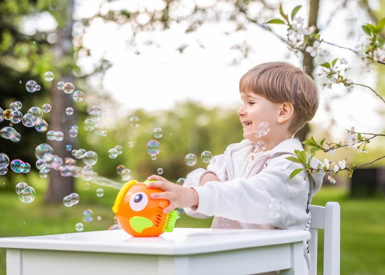 Dumel Discovery, Fish Bubble machine, rybka, maszynka do baniek mydlanych