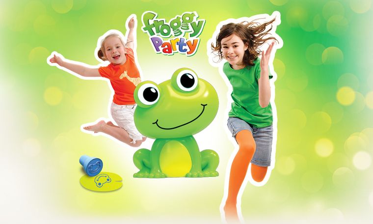 Dumel Discovery, Froggy Party, gra zręcznościowa