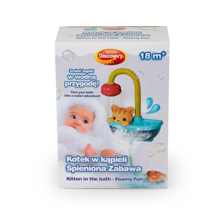 Dumel Discovery, Kotek w kąpieli, Spieniona Zabawa, zabawka do wody