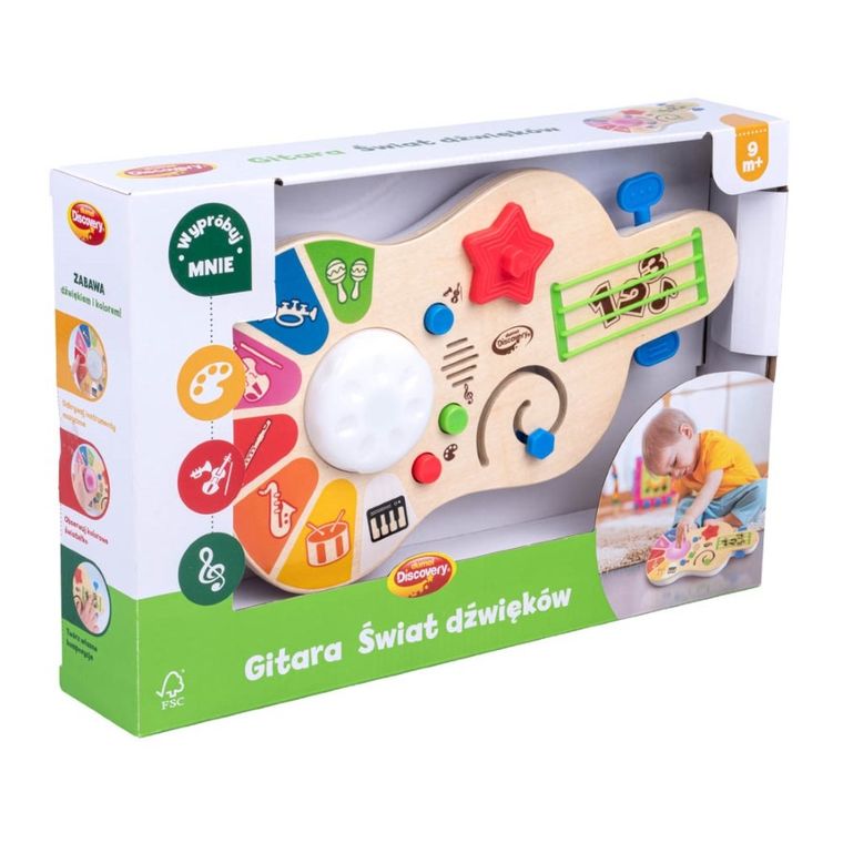 Dumel Discovery, Świat dźwięków, Gitara, zabawka interaktywna