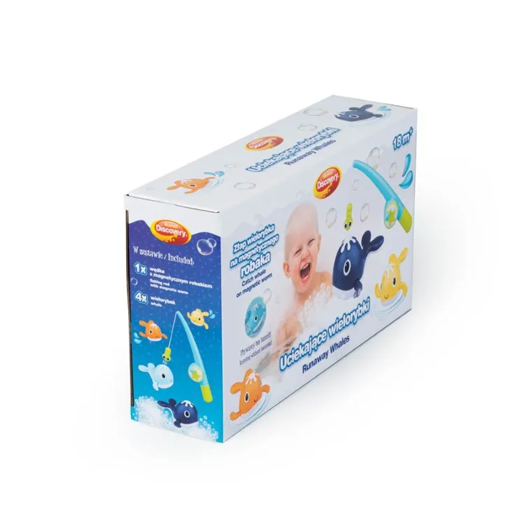 Dumel Discovery, Uciekające wielorybki, zabawka do wody