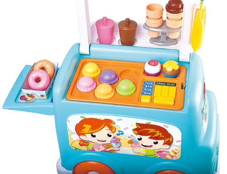 Dumel Discovery, Wózek z lodami, zestaw do odgrywania ról