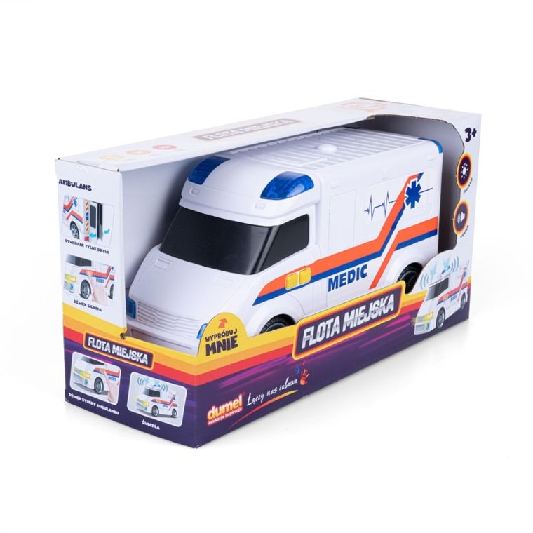 Dumel, Flota Miejska, Ambulans, pojazd ratunkowy