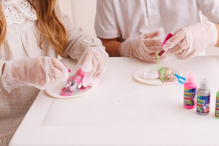 Dumel, Magiczne Malowanie, Misiowe breloczki, zestaw kreatywny