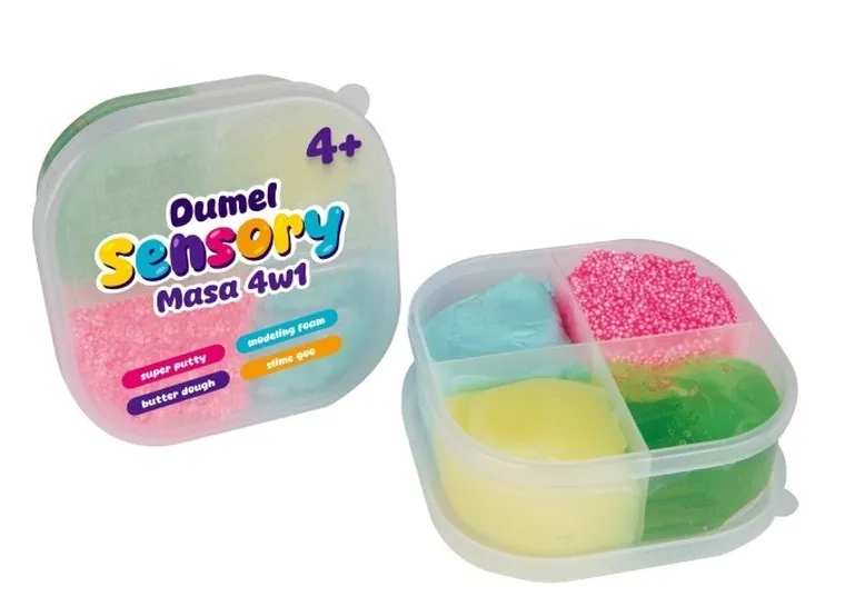 Dumel, Sensory, masa 4w1