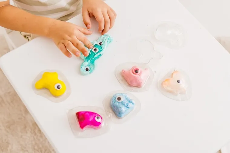 Dumel, Sensory, Potworki, zestaw mas plastycznych