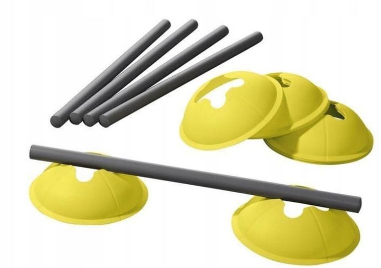 Dunlop, płotki treningowe, przeszkody do ćwiczeń, 16 szt.