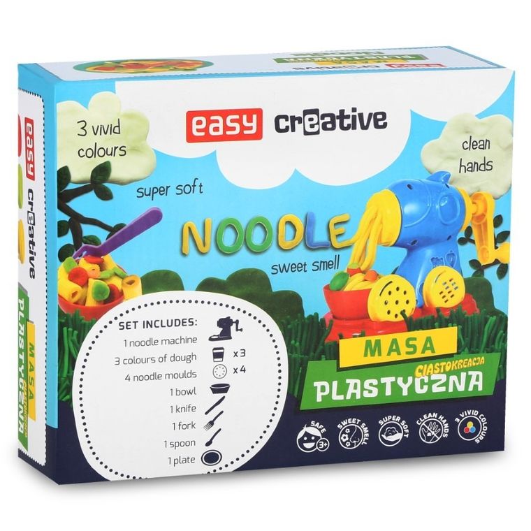 Easy, Ciasto noodle, masa plastyczna