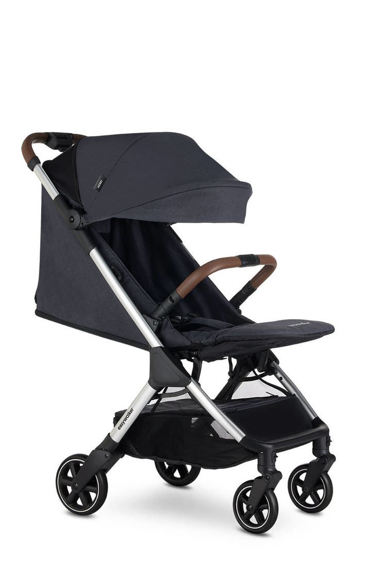 Easywalker, Jackey, kompaktowy, samoskładający się wózek spacerowy, z torbą transportową, Platinum Edition
