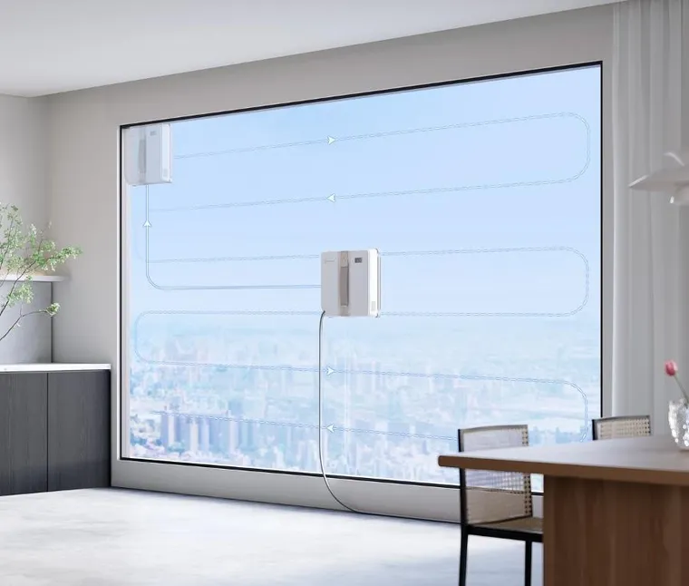 Ecovacs, Winbot Mini, robot do mycia okien, biały