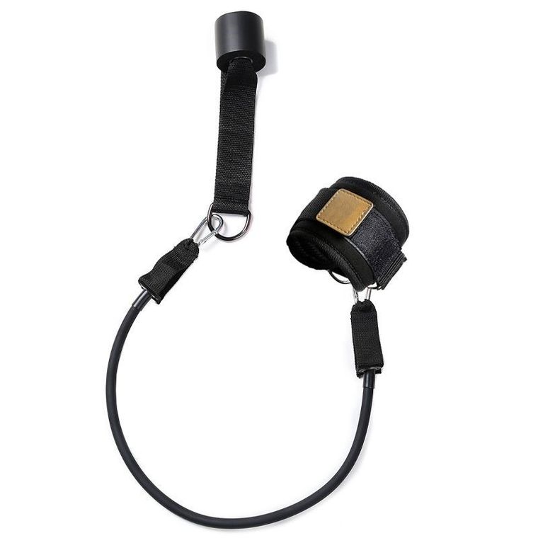 Ekspander do ćwiczeń z kotwicą, czarny