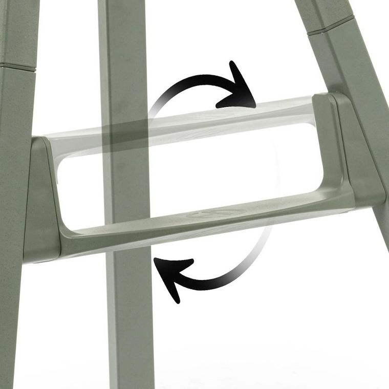 Elodie Details, Grace, krzesełko do karmienia, hazy jade