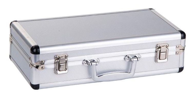 Enero, boule, kule do gry w walizce aluminiowej, 8 szt.