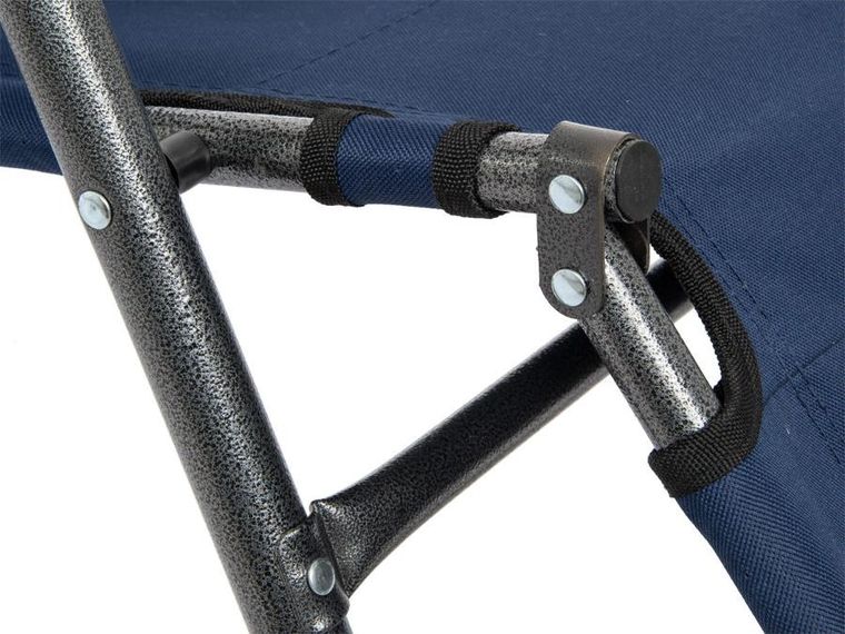 Enero Camp, Level, fotel wielopozycyjny z zagłówkiem, granatowy