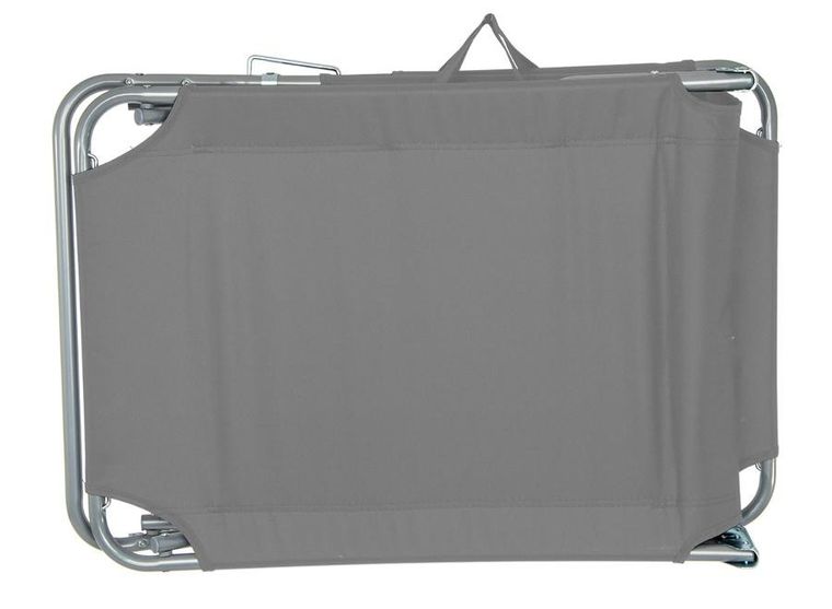 Enero Camp, składane łóżko turystyczne, szare