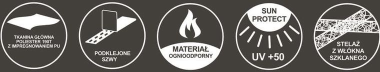 Enero Camp, Trip, namiot 2 osobowy, 275-150-105 cm