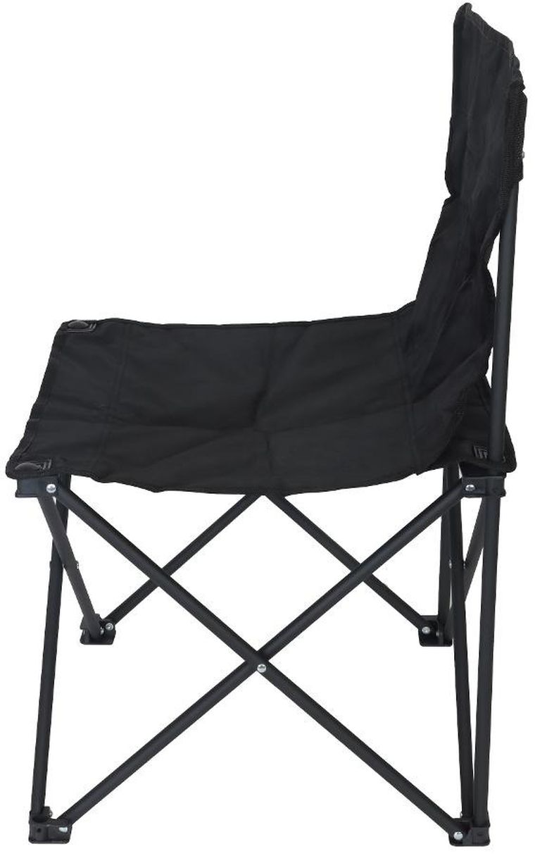 Enero Camp, zestaw turystyczny 3w1, składany, czarny