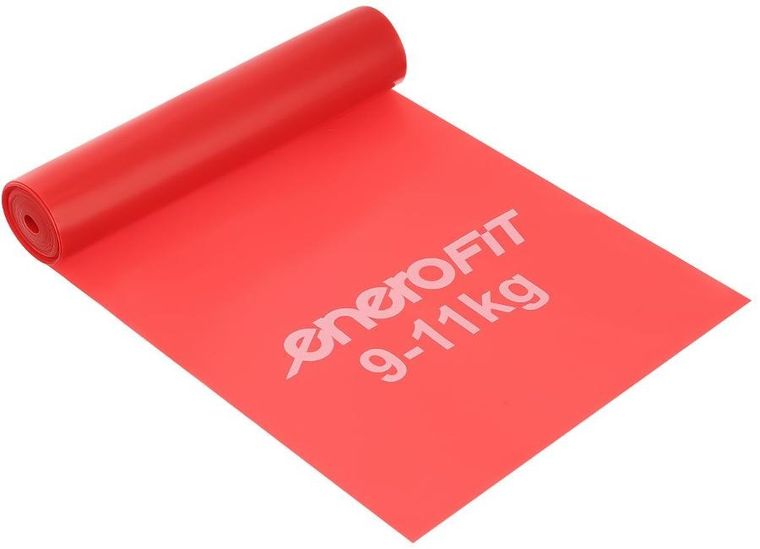 Enero fit, taśma treningowa do ćwiczeń pilates, 2000-150-0,30mm 9-11kg, czerwona