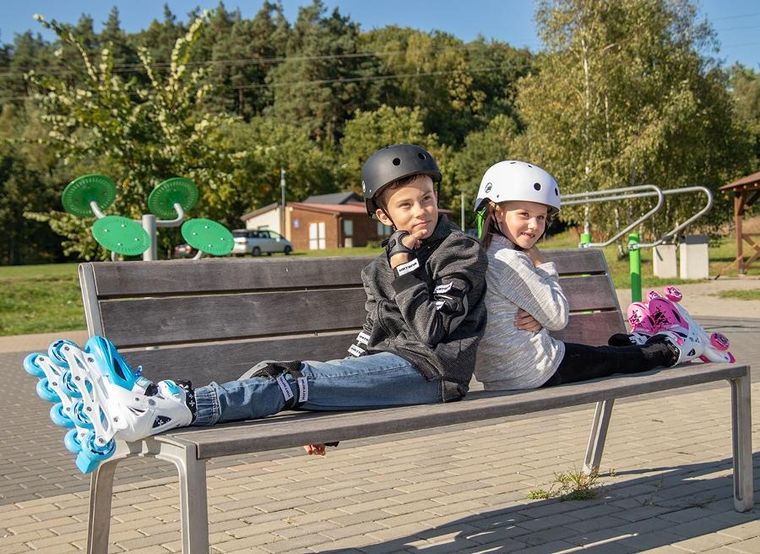 Enero, łyżworolki, wrotki, łyżwy, 4w1, rozmiar 26-29, niebieskie